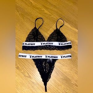 Playboy Bra & Panty Set